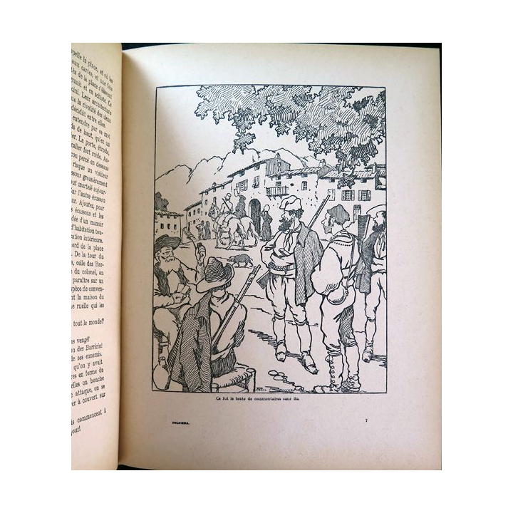 Colomba de Prosper Mérimée illustré par P. Rousseauchez Delagrave 1963