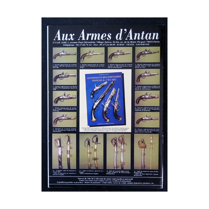 Traditions Magazine n° 118 Armes uniformes collections variantes de reichsrevolver