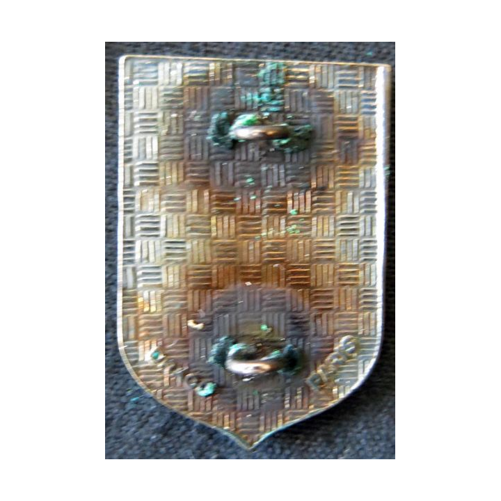 CRS 59 : insigne de la compagnie républicaine de sécurité n°59 de Ollioules , fabrication Drago Paris