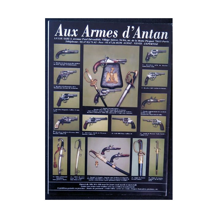 Traditions Magazine n° 126 Armes Uniformes Les maxi Lefaucheux