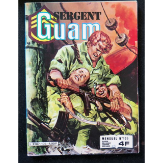 Sergent Guam Bande dessinée militaire petit format n° 105