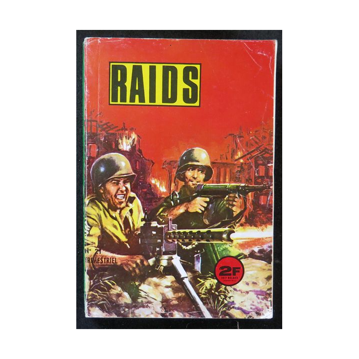 Raids Bande dessinée militaire petit format n° 21