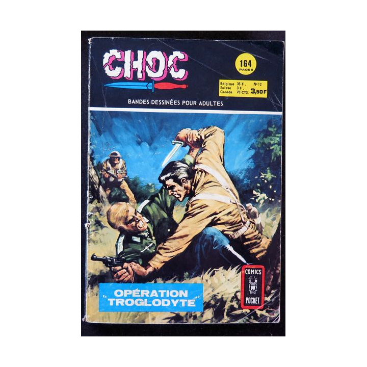 Choc Bande dessinée militaire petit format n° 12