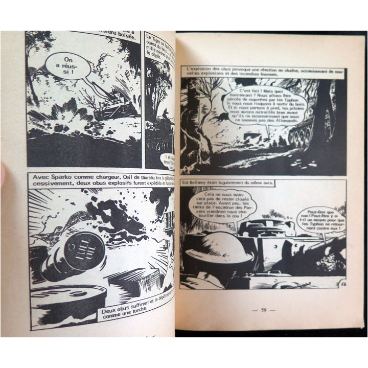 Choc Bande dessinée militaire petit format n° 12