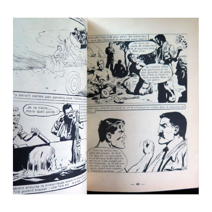 Hardy Bande dessinée militaire petit format n° 43