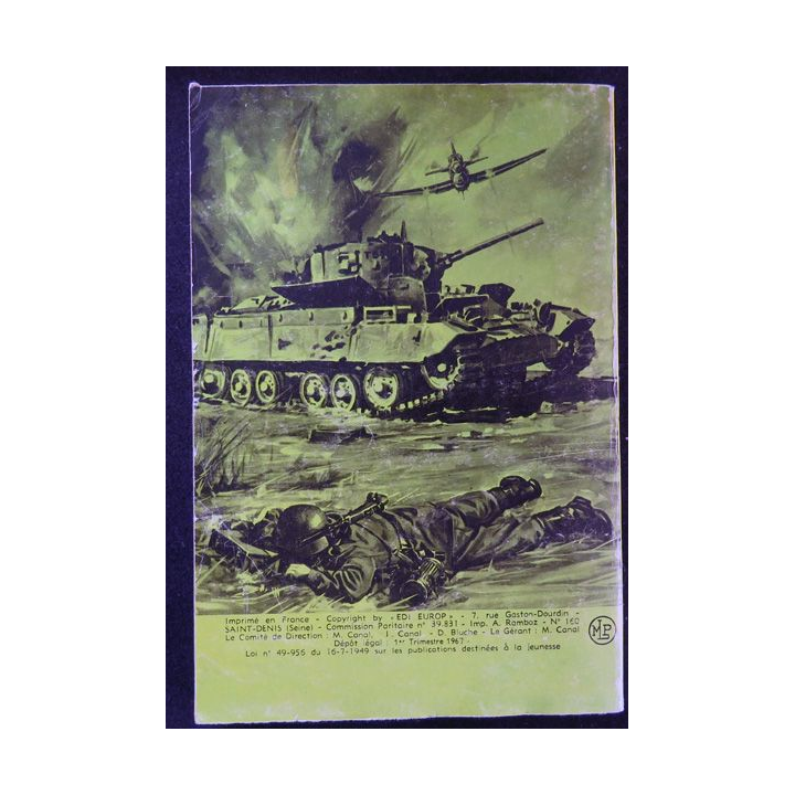 Services Spéciaux Bande dessinée militaire petit format n° 17