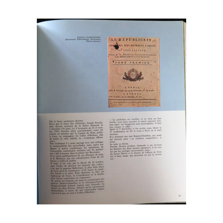Histoire de la Police Editions du Grand Rond 1977