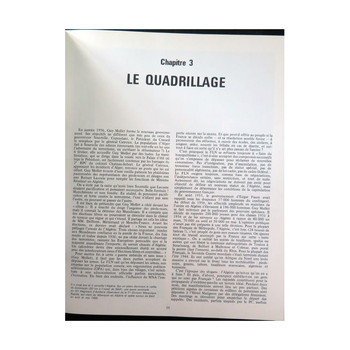 Soldats du Djebel histoire de la guerre d'Algérie par François Porteu de la Morandière