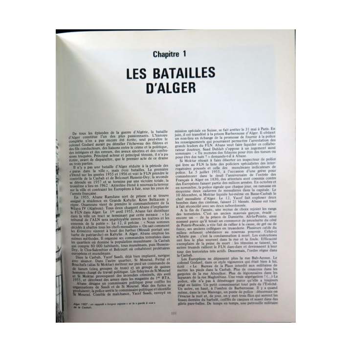 Soldats du Djebel histoire de la guerre d'Algérie par François Porteu de la Morandière
