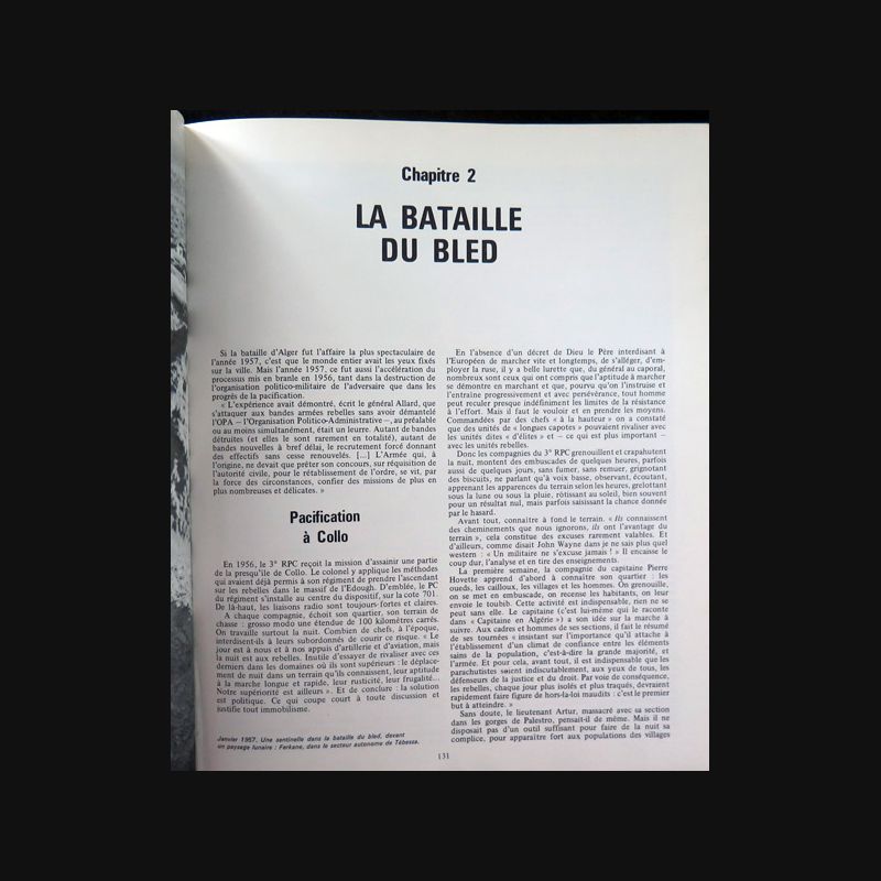 Soldats du Djebel histoire de la guerre d'Algérie de la Morandière