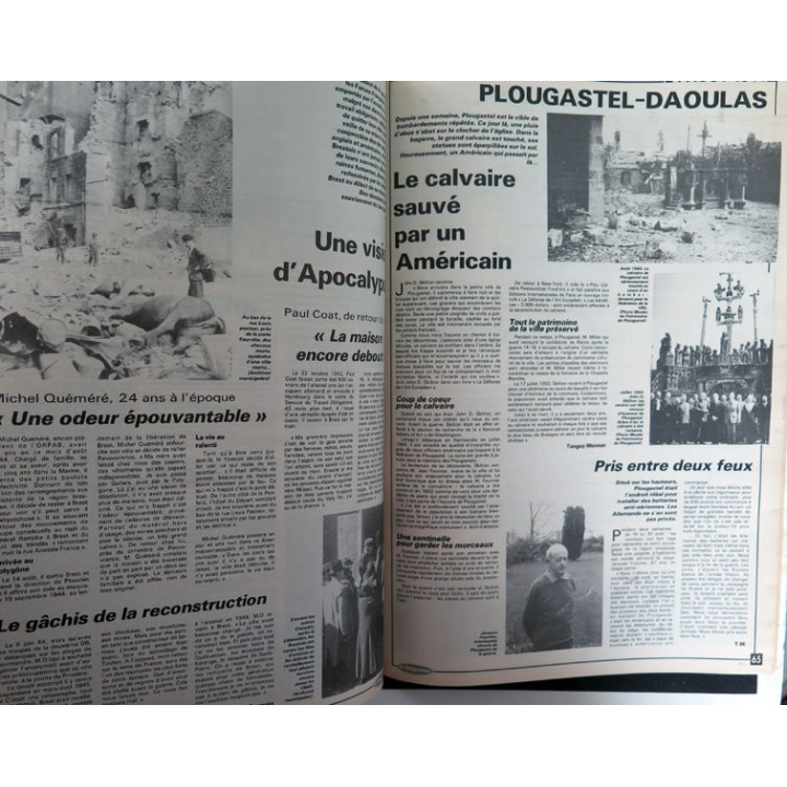 La Bretagne libérée 1944 - 1994 Photos inédites par le télégramme