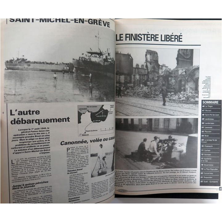 La Bretagne libérée 1944 - 1994 Photos inédites par le télégramme