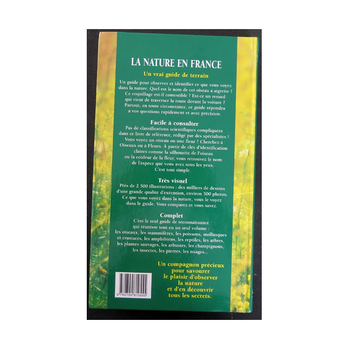 La Nature en France Guide pratique pour tout reconnaitre en un clin d'oeil