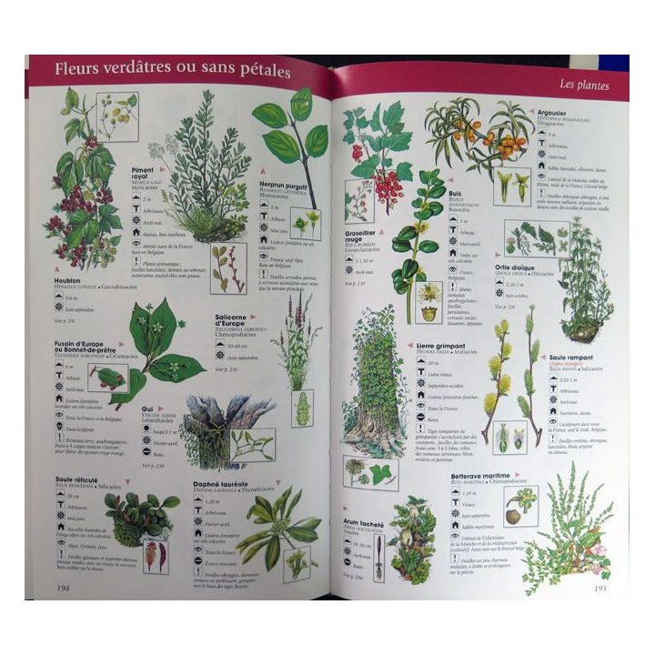 La Nature en France Guide pratique pour tout reconnaitre en un clin d'oeil