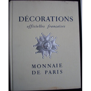 DÉCORATIONS OFFICIELLES FRANÇAISES 1956 (MONNAIE DE PARIS)