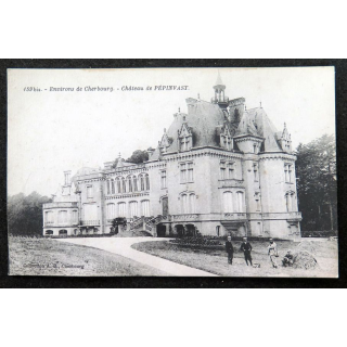 Carte postale 159 Bis Environs de Cherbourg Chateau de Pépinvast