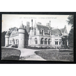 Carte postale 158 Environs de Cherbourg Chateau de Martinvast