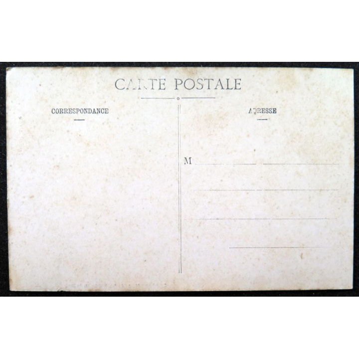 Carte postale Cherbourg inquiétude