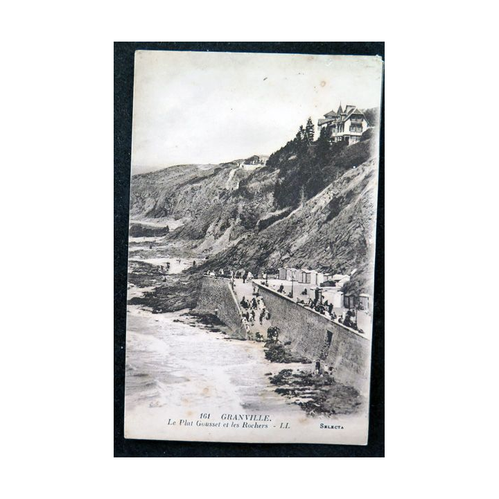 Carte postale 161 Grandville Le Plat Gousset et les Rochers