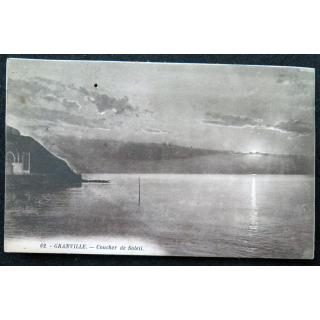 Carte postale 62 Grandville Coucher de Soleil