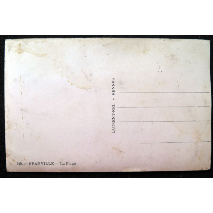 Carte postale 440 Grandville La Plage