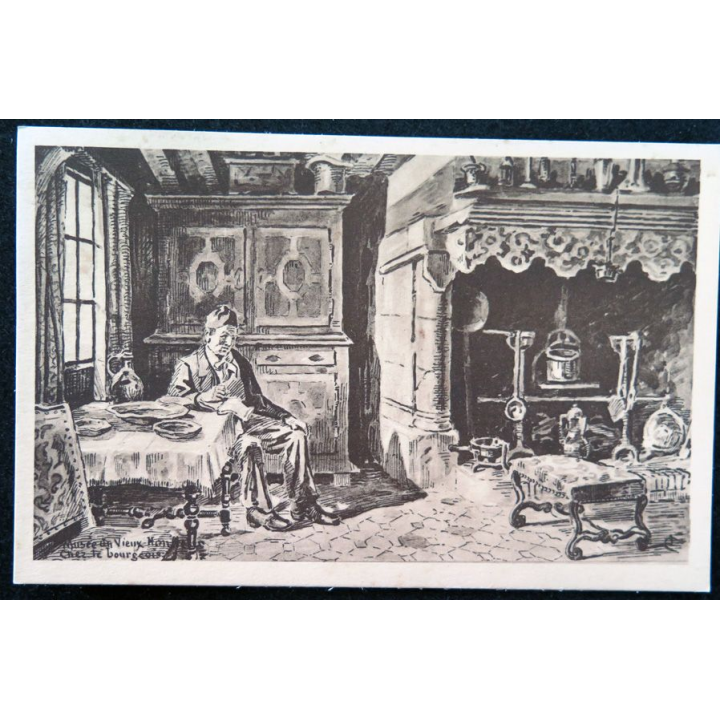 Carte postale du Musée du vieux Honfleur Chez le Bourgeois