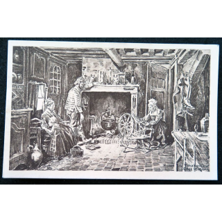 Carte postale du Musée du vieux Honfleur Chez le Marin