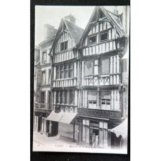 Carte postale 18 Caen Maisons de la Rue Saint-Pierre