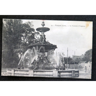Carte postale 34 Troyes La Fontaine d'Argence