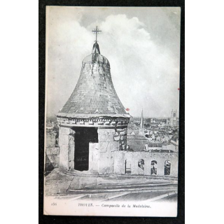 Carte postale 156 Troyes Campanile de la Madeleine