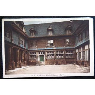 Carte postale 70 Troyes Hôtel de Mauroy La Cour