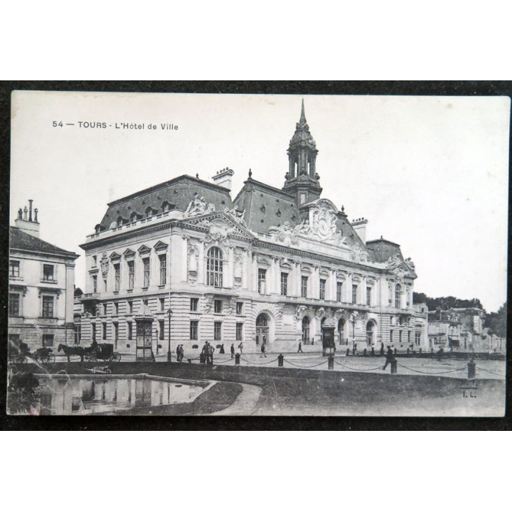 Carte postale 54 Tours L'Hôtel de ville
