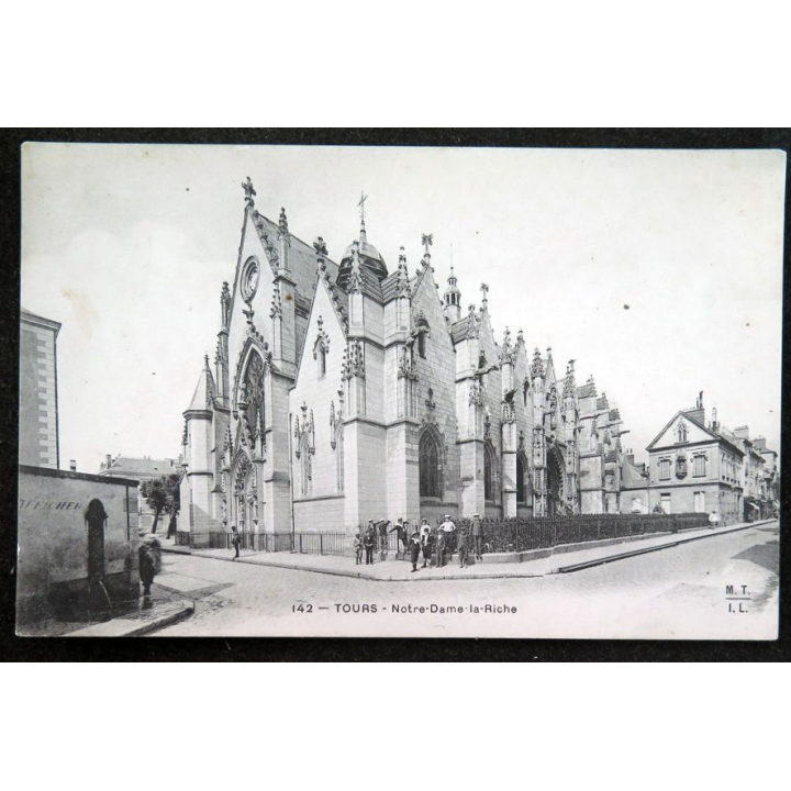 Carte postale 142 Tours Notre Dame la Riche