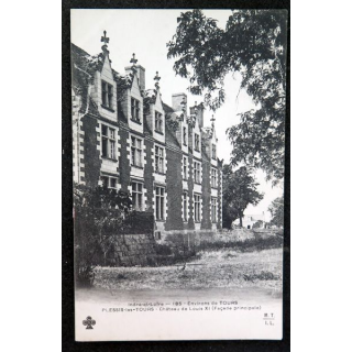 Carte postale 185 Plessis les Tours Château de Louis XI (Façade principale)