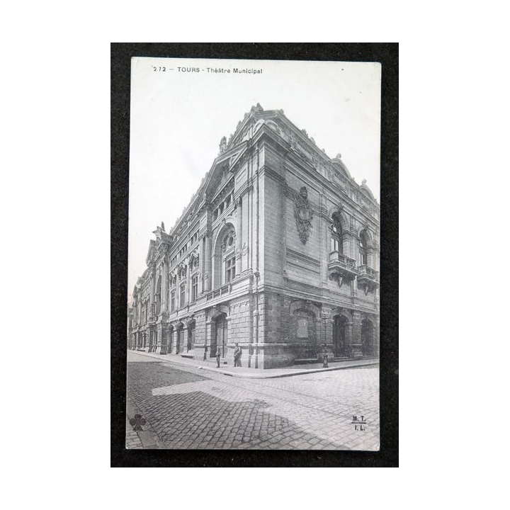 Carte postale 212 Tours Théâtre Municipal