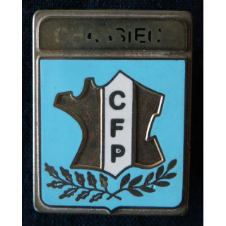 POLICE : insigne métallique du centre de formation Police nationale de Chassieu
