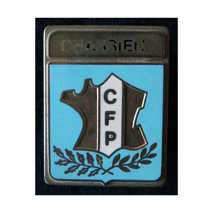 POLICE : insigne métallique du centre de formation Police nationale de Chassieu