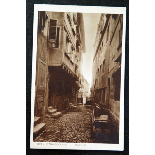Carte postale 376 Strasbourg Ruelle