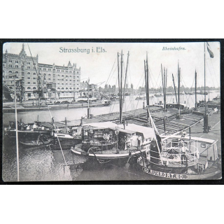 Carte postale Strassburg I.E Rheinhafen