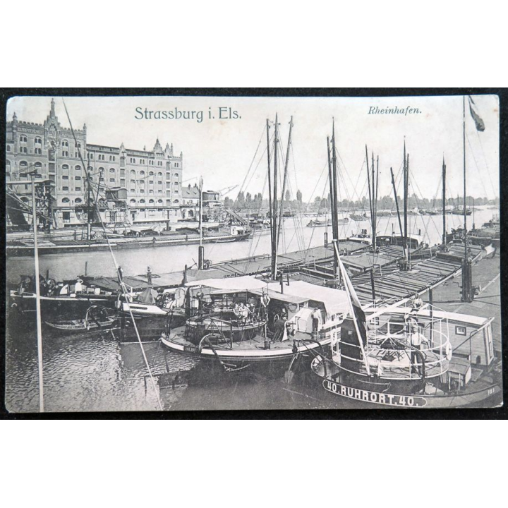 Carte postale Strassburg I.E Rheinhafen