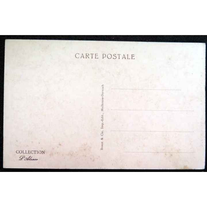 Carte postale 1872 BIS A Strasbourg La CathédraleLa Synagogue