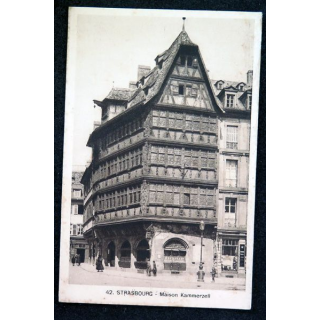 Carte postale 42 Strasbourg Maison Kammerzell