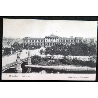 Carte postale Strasbourg Université