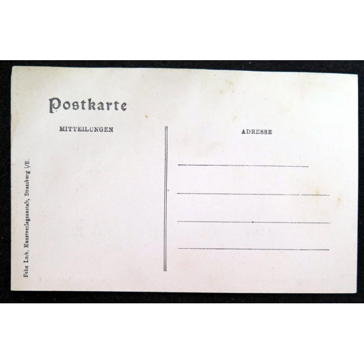 Carte postale Strasbourg Université