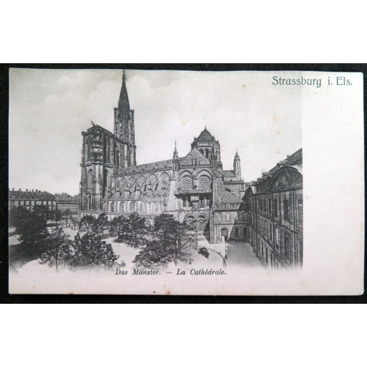 Carte postale Strassburg I.E La Cathédrale