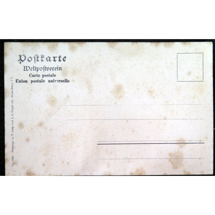 Carte postale Strassburg I.E Kaiserpalast.