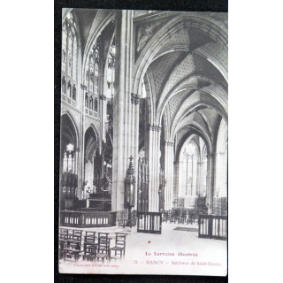 Carte postale 72 Nancy Intérieur de Saint-Epure