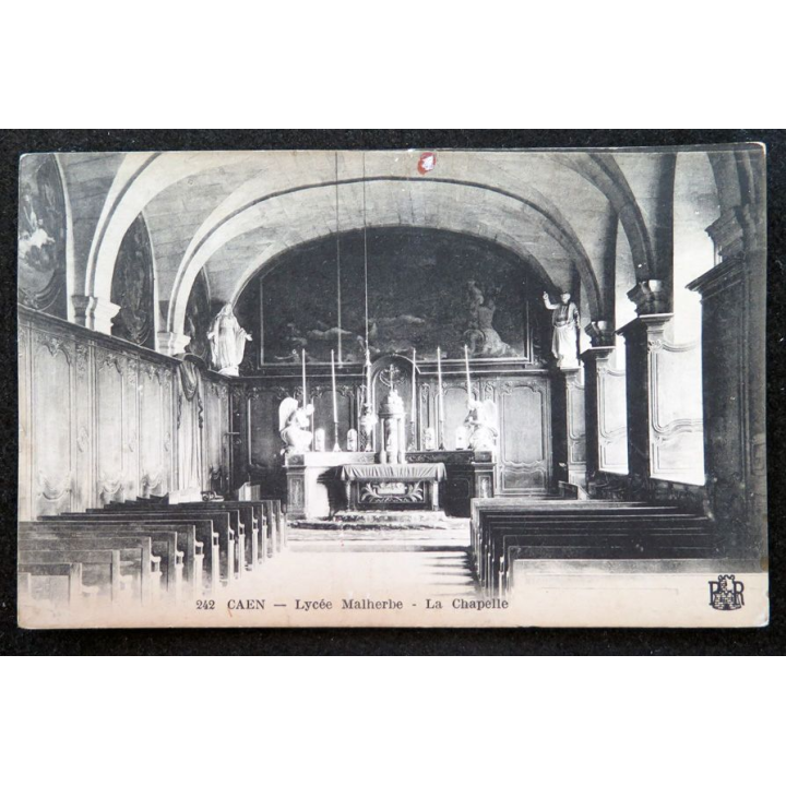 Carte postale 242 Caen Lycée Malherbe - La Chapelle
