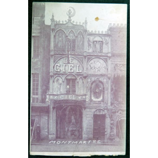 Carte postale Montmartre Le Ciel