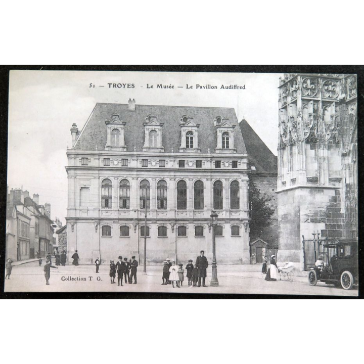 Carte postale 51 Troyes Le Musée - Le pavillon Audiffred